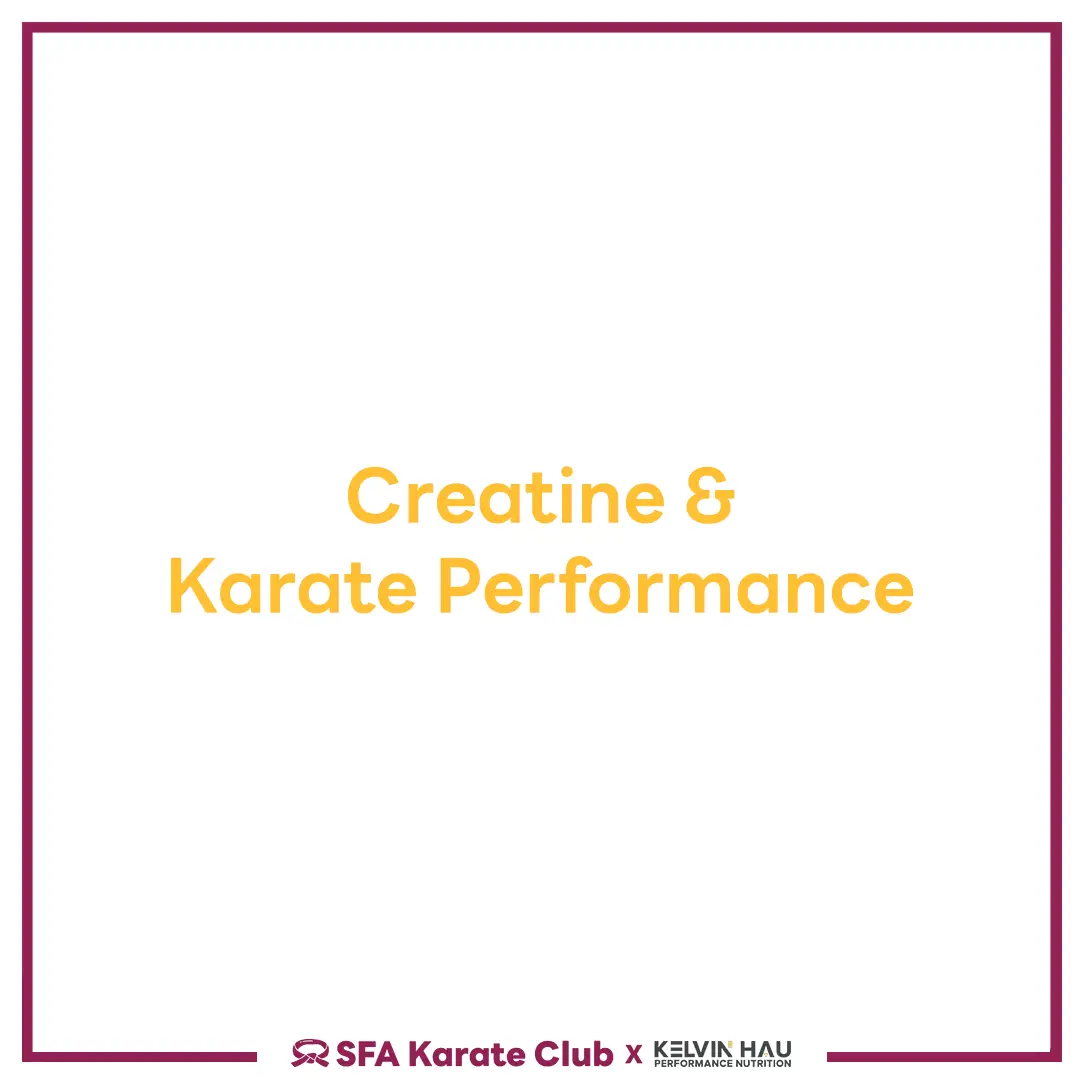 Creatine & Karate Performance — image 2 of 9